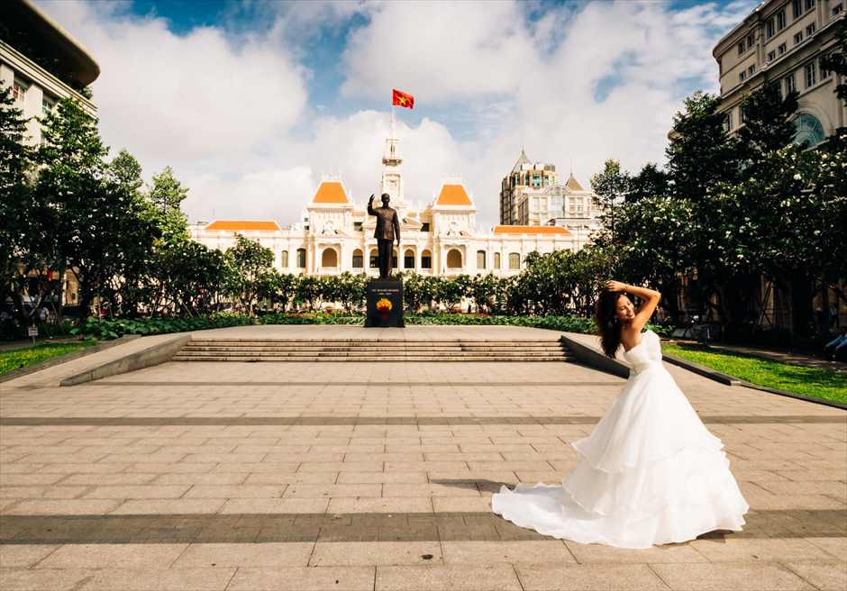 ホーチミン挙式,ホーチミン結婚式,ホーチミンウェディング,ホーチミン人民委員会庁舎