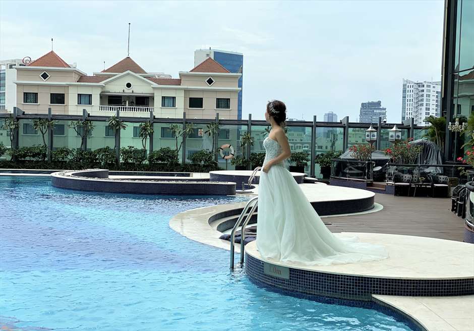 レヴェリーサイゴン挙式,ホーチミン前撮り,ホーチミン・フォトウェディング